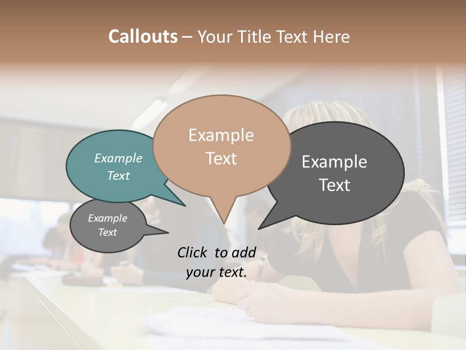 Studying Men Education PowerPoint Template