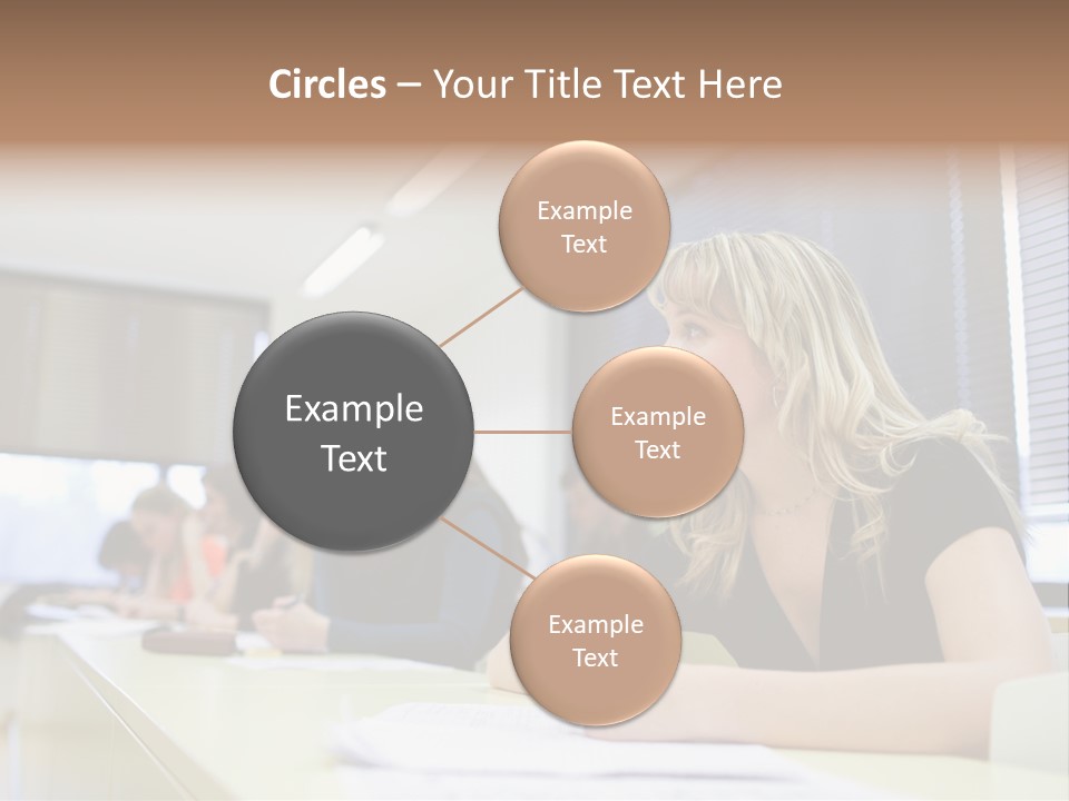 Studying Men Education PowerPoint Template