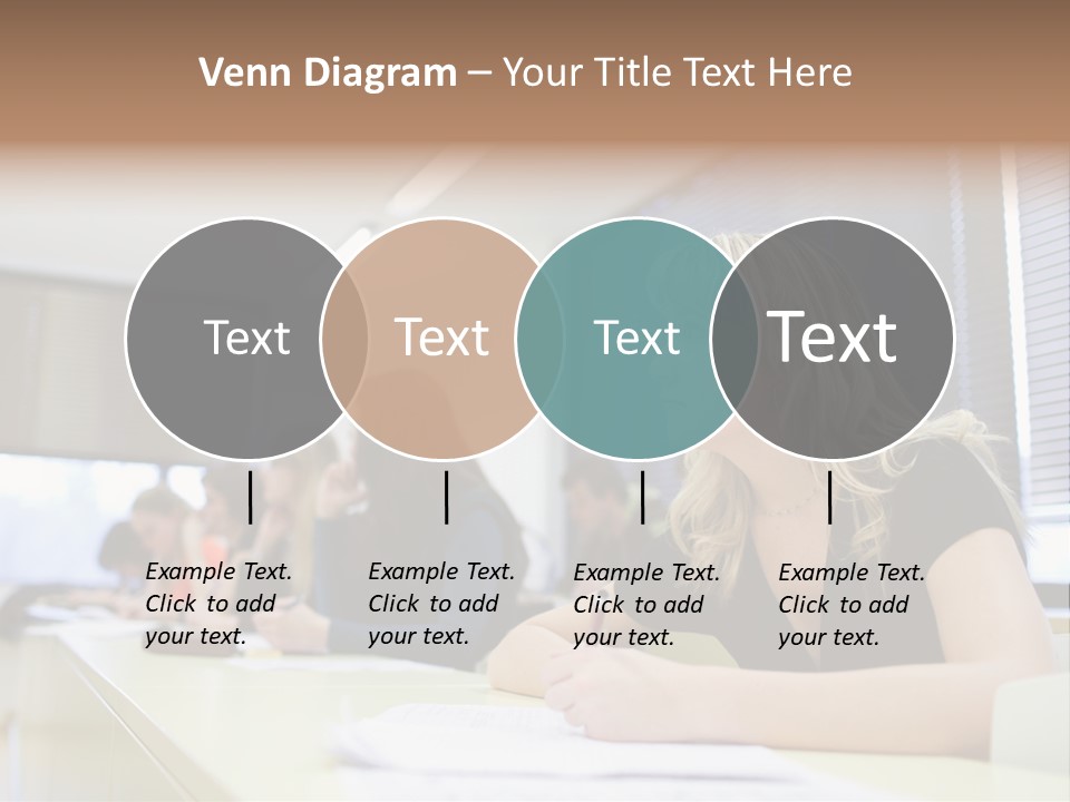 Studying Men Education PowerPoint Template