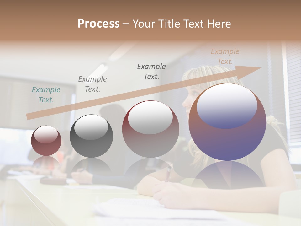 Studying Men Education PowerPoint Template