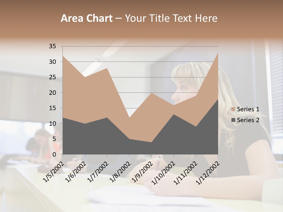 Studying Men Education PowerPoint Template