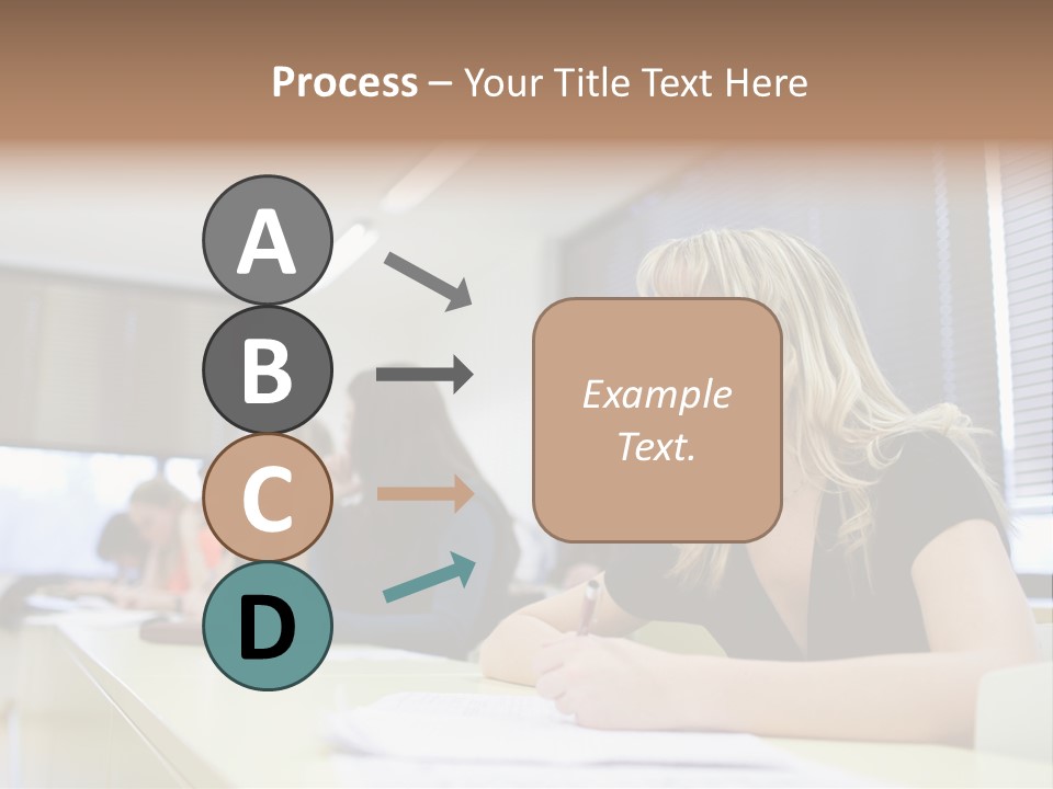 Studying Men Education PowerPoint Template