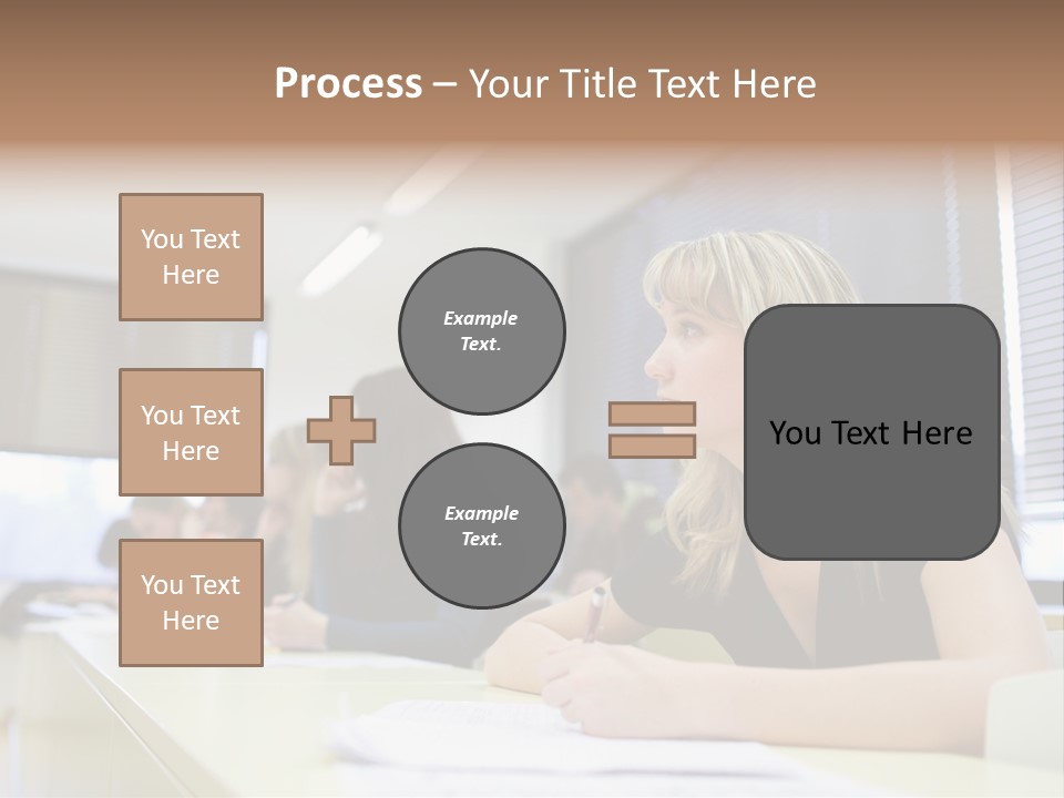 Studying Men Education PowerPoint Template