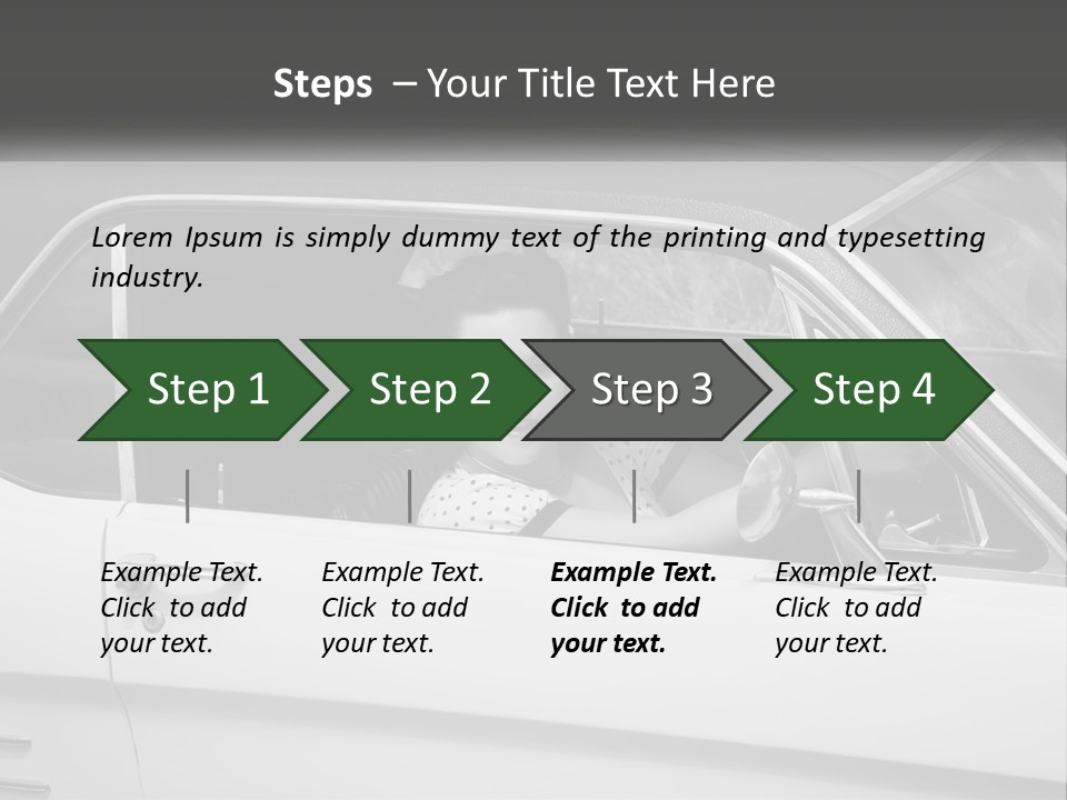 Old Auto Summer PowerPoint Template