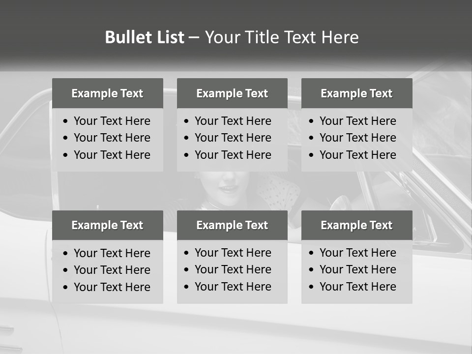 Old Auto Summer PowerPoint Template