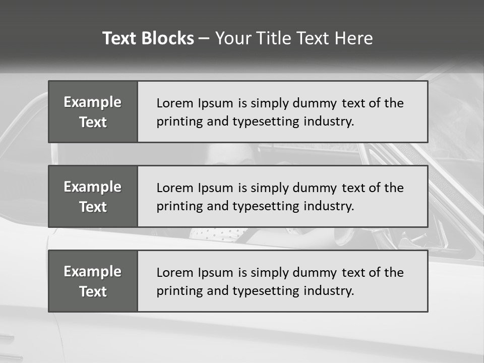 Old Auto Summer PowerPoint Template