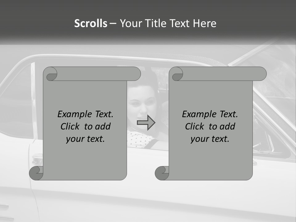 Old Auto Summer PowerPoint Template