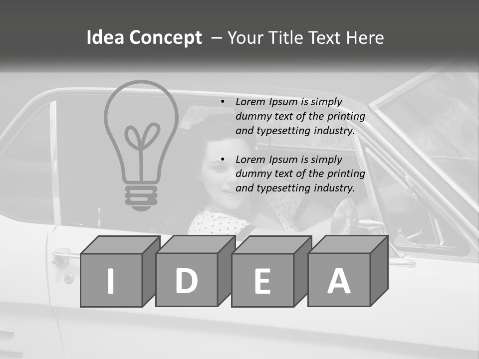 Old Auto Summer PowerPoint Template
