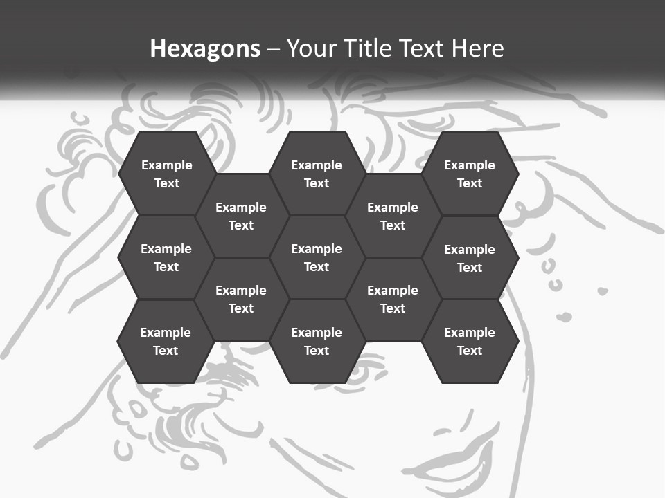 Pretty Conditioner Salons PowerPoint Template