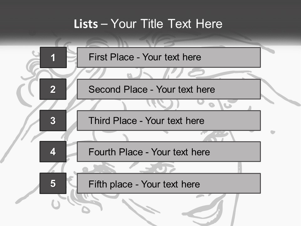 Pretty Conditioner Salons PowerPoint Template