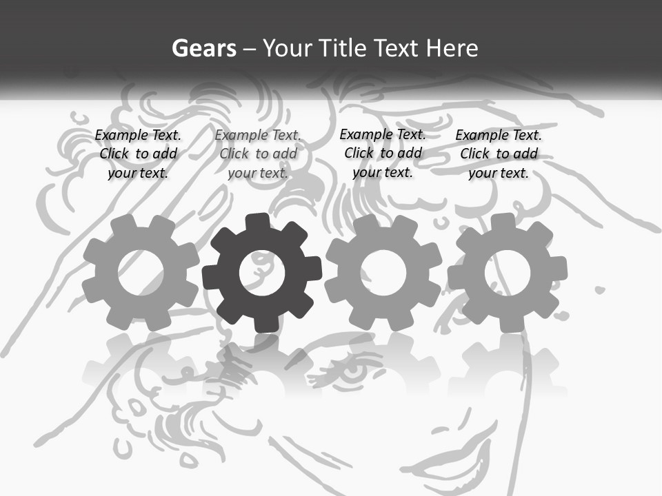 Pretty Conditioner Salons PowerPoint Template