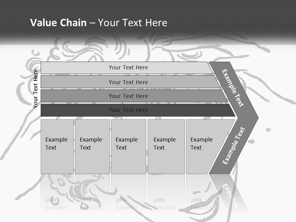 Pretty Conditioner Salons PowerPoint Template