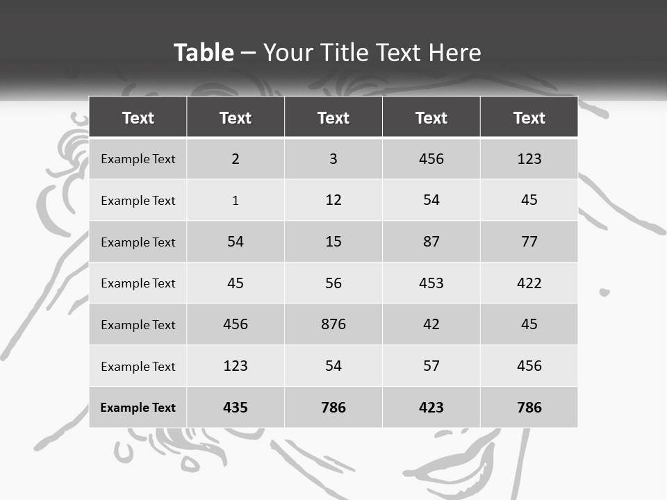Pretty Conditioner Salons PowerPoint Template