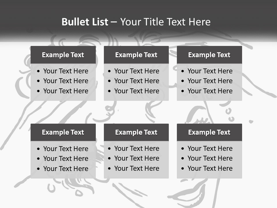 Pretty Conditioner Salons PowerPoint Template