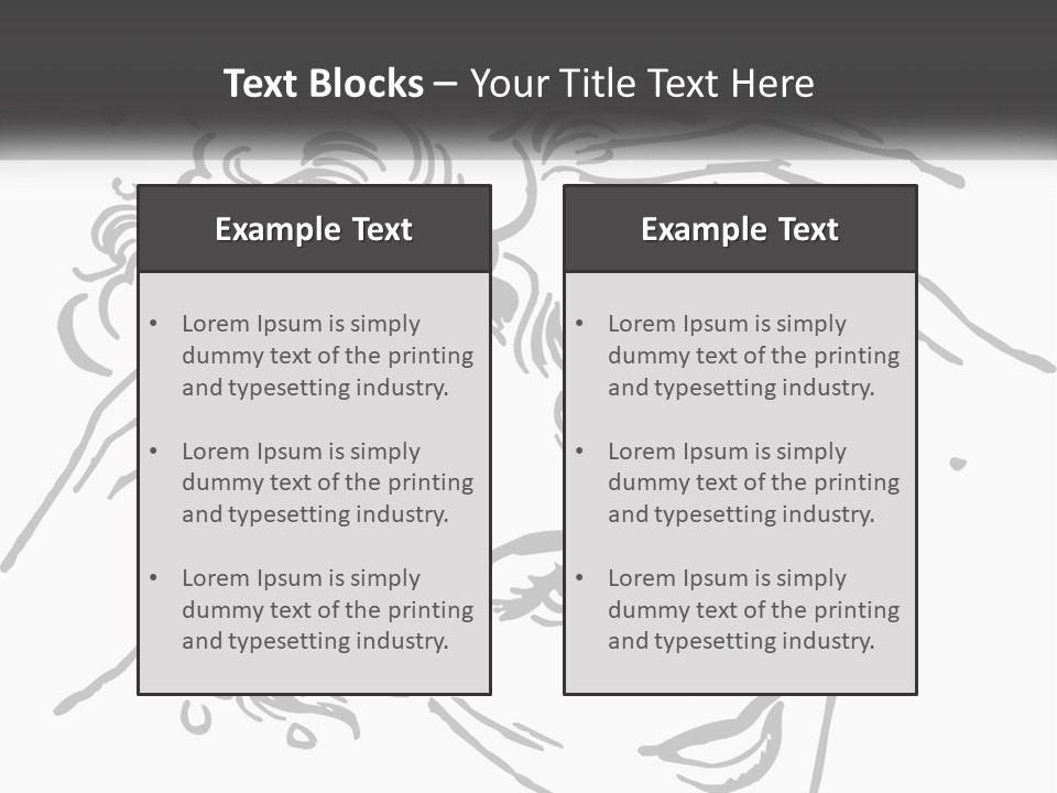 Pretty Conditioner Salons PowerPoint Template