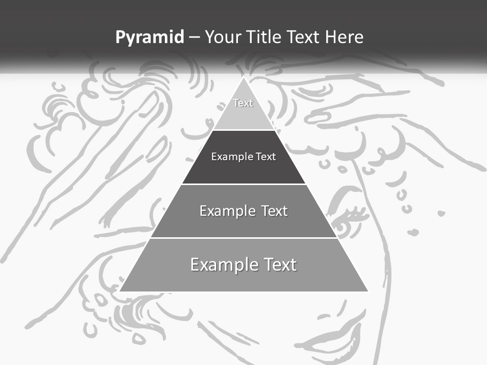 Pretty Conditioner Salons PowerPoint Template