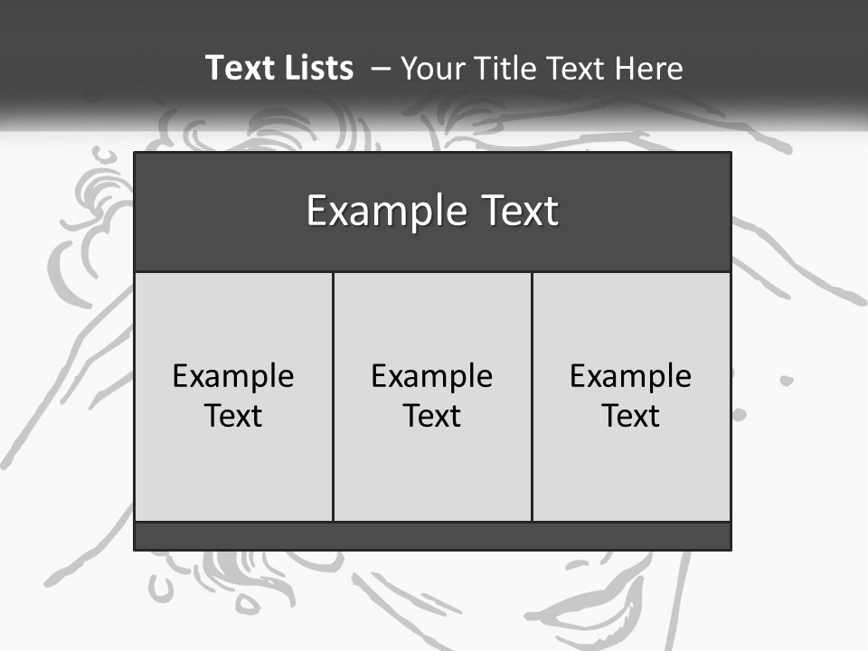 Pretty Conditioner Salons PowerPoint Template