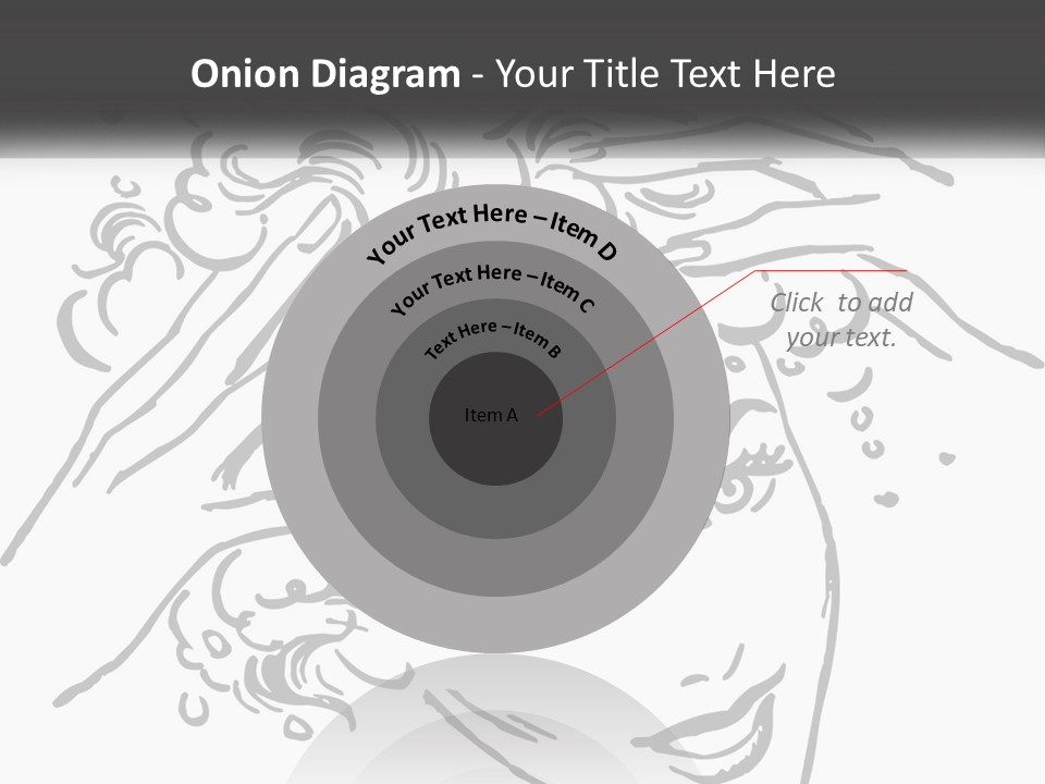 Pretty Conditioner Salons PowerPoint Template