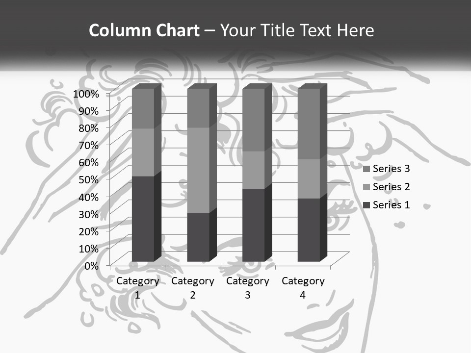 Pretty Conditioner Salons PowerPoint Template