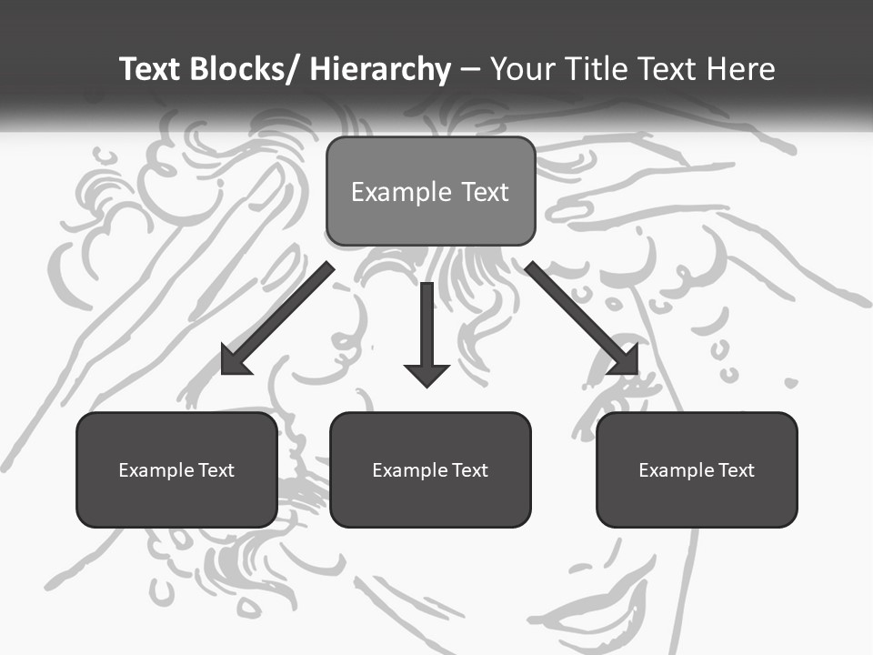 Pretty Conditioner Salons PowerPoint Template