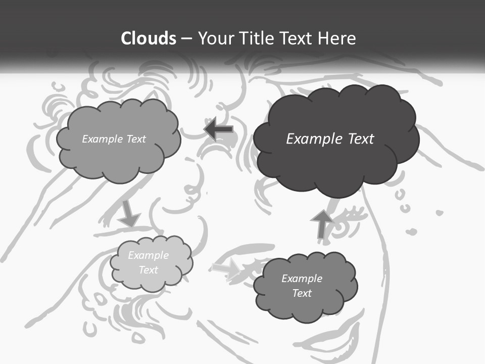 Pretty Conditioner Salons PowerPoint Template