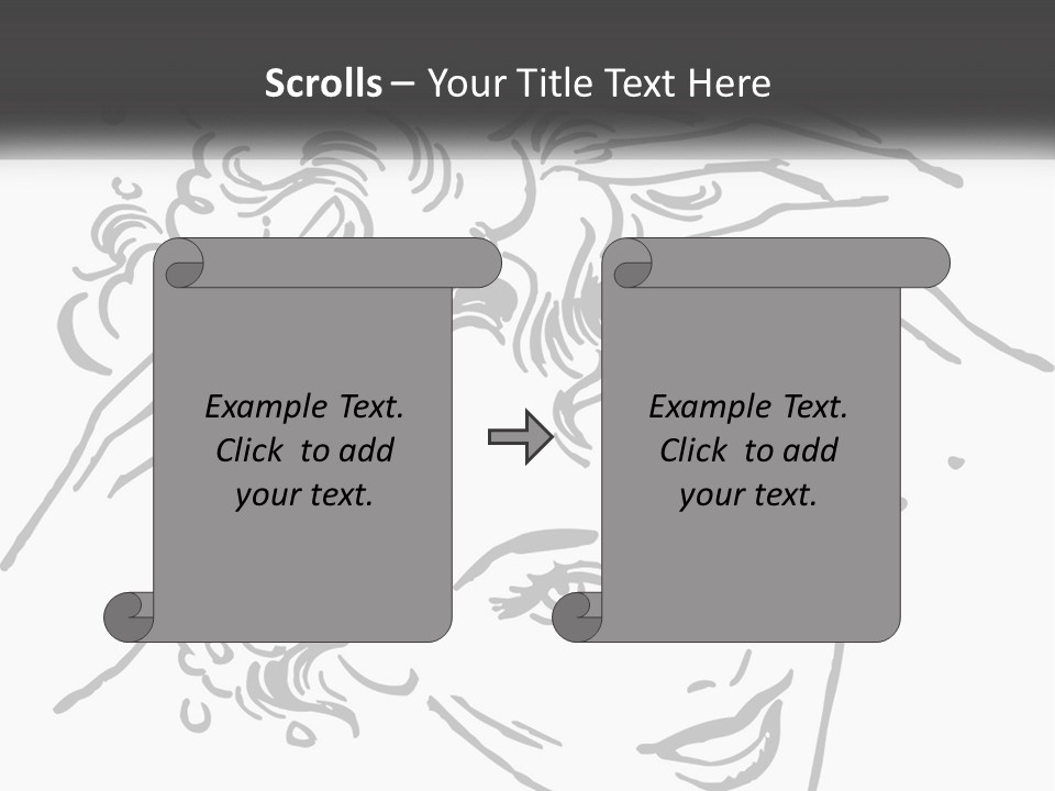 Pretty Conditioner Salons PowerPoint Template