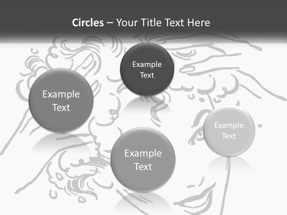 Pretty Conditioner Salons PowerPoint Template