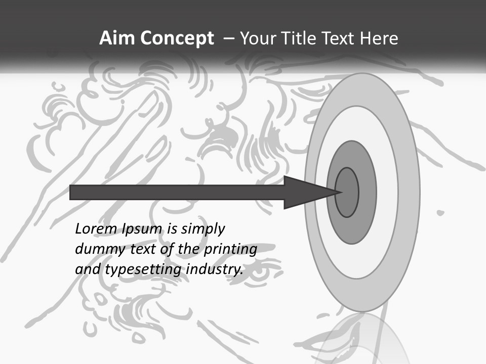 Pretty Conditioner Salons PowerPoint Template