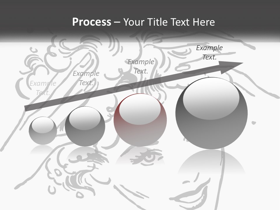 Pretty Conditioner Salons PowerPoint Template