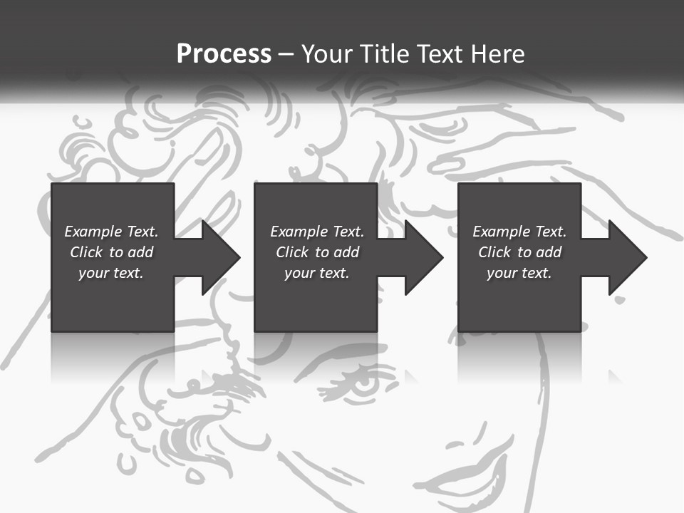 Pretty Conditioner Salons PowerPoint Template