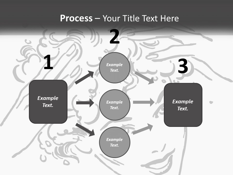 Pretty Conditioner Salons PowerPoint Template