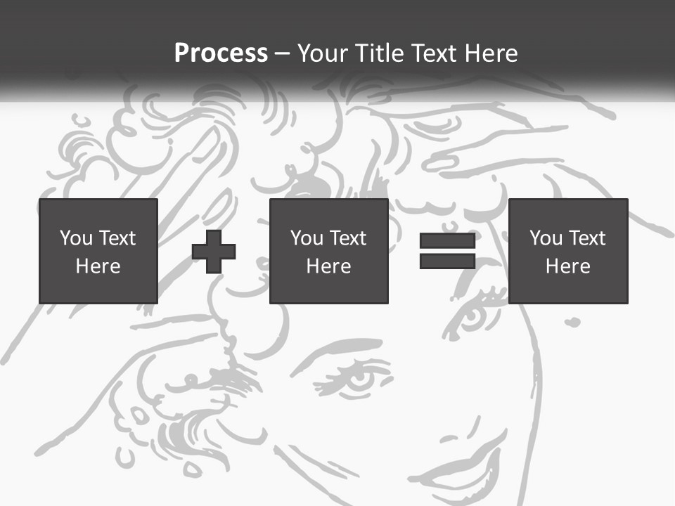 Pretty Conditioner Salons PowerPoint Template