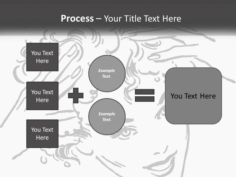 Pretty Conditioner Salons PowerPoint Template