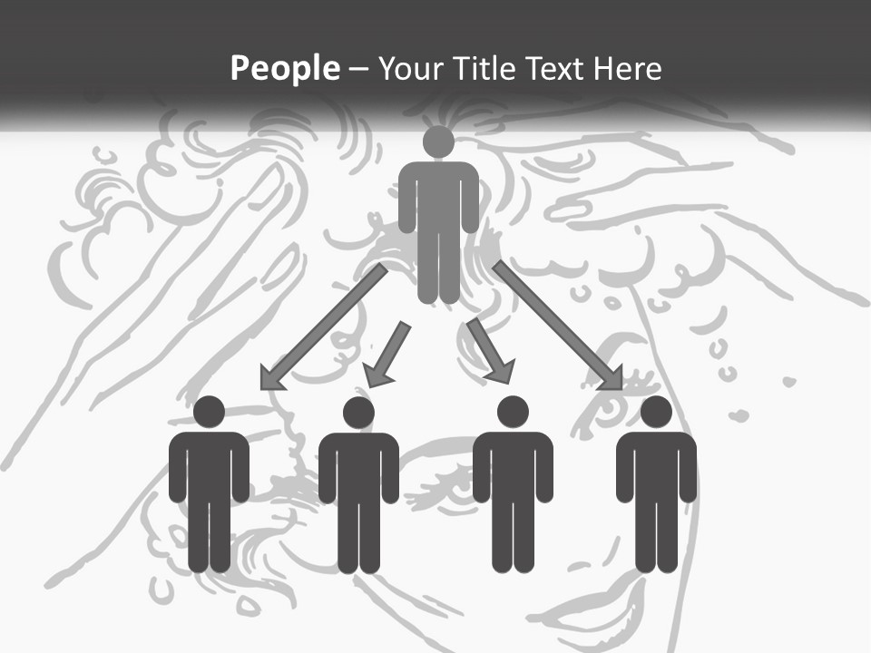 Pretty Conditioner Salons PowerPoint Template