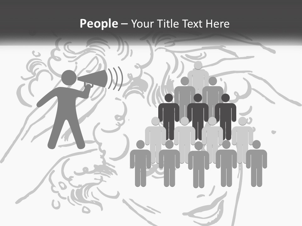 Pretty Conditioner Salons PowerPoint Template