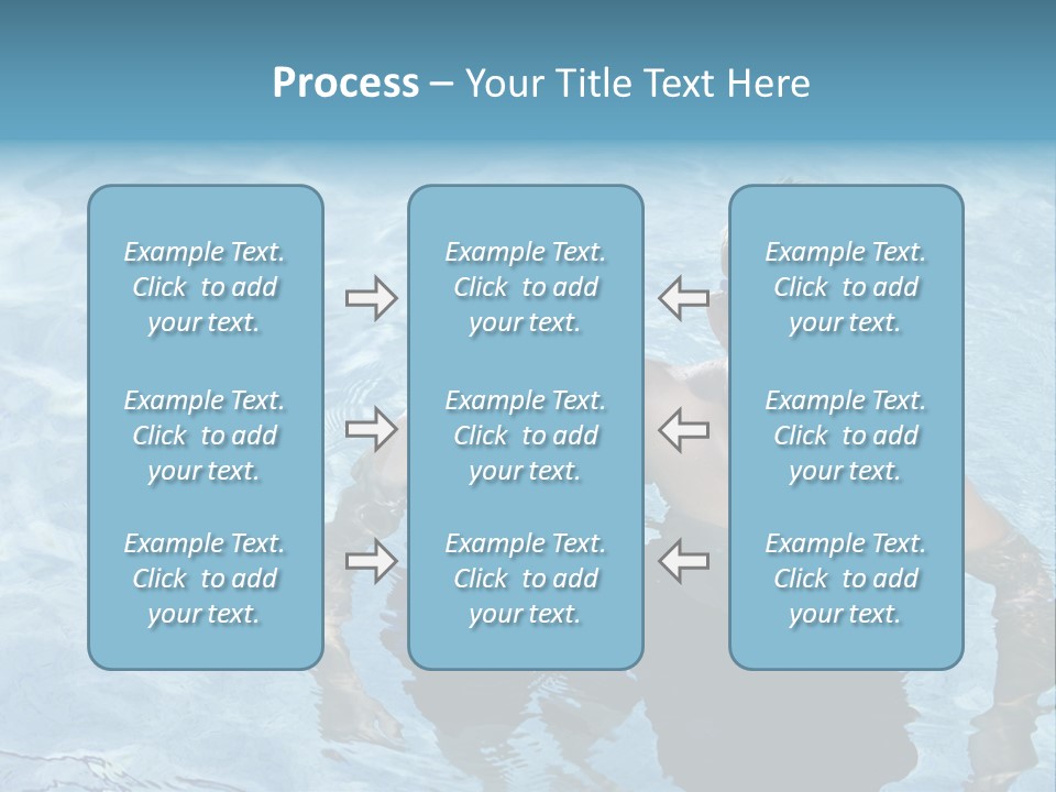 Siblings Blond Goggles PowerPoint Template