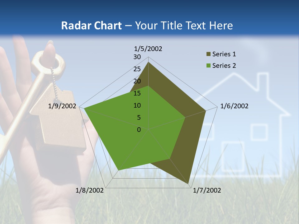 A Person Holding A House Key In Their Hand PowerPoint Template