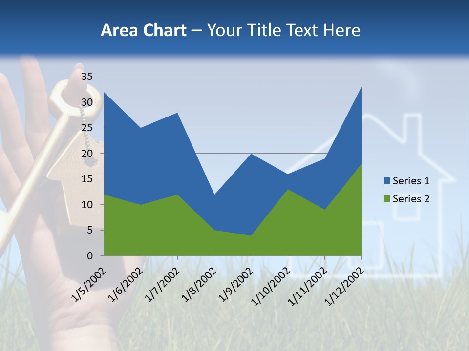 A Person Holding A House Key In Their Hand PowerPoint Template
