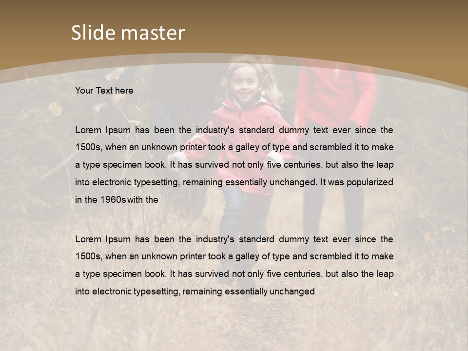 Child Fun Lifestyle PowerPoint Template