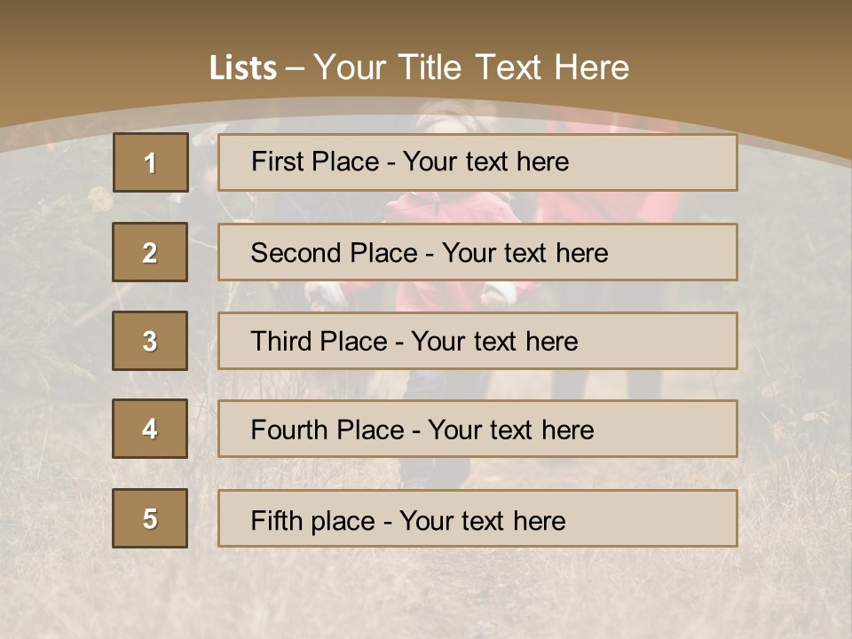 Child Fun Lifestyle PowerPoint Template