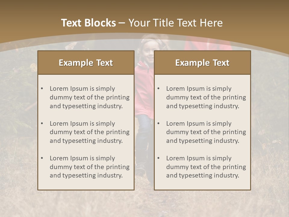 Child Fun Lifestyle PowerPoint Template