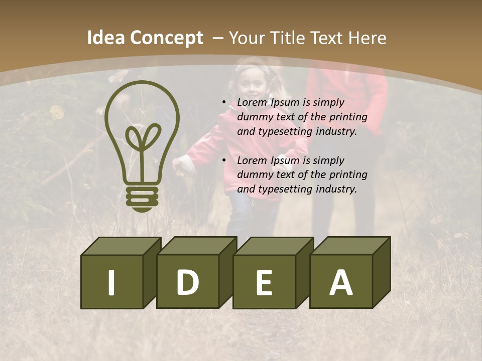 Child Fun Lifestyle PowerPoint Template