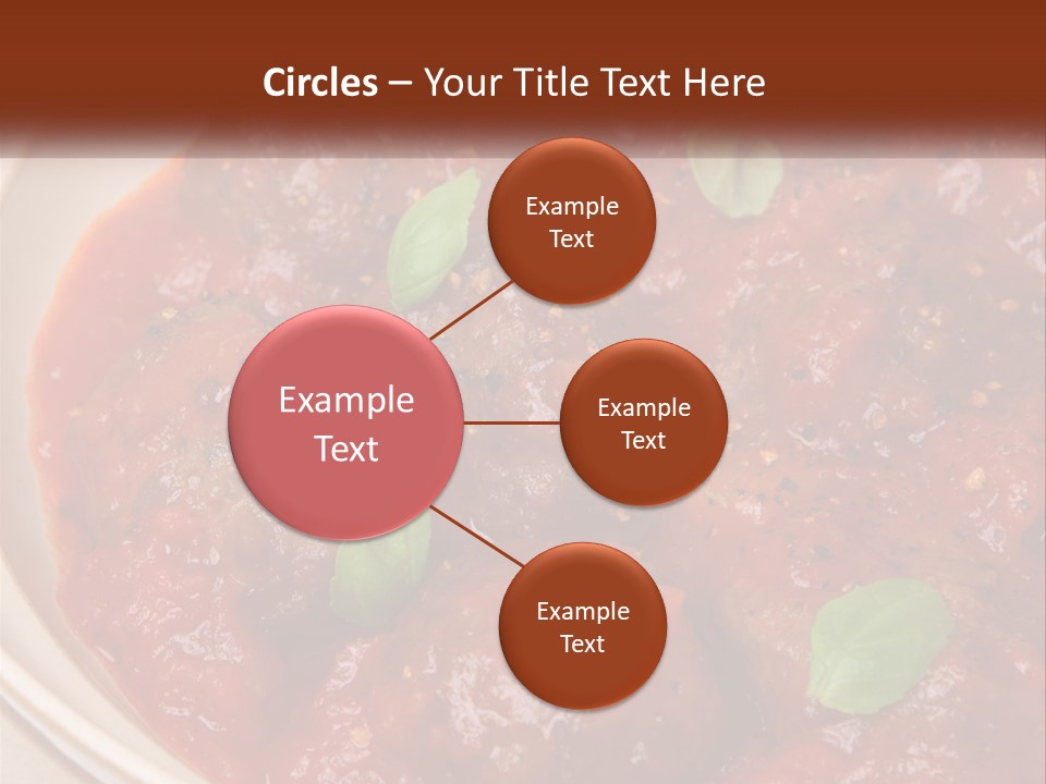 Meatball Meal Beef PowerPoint Template