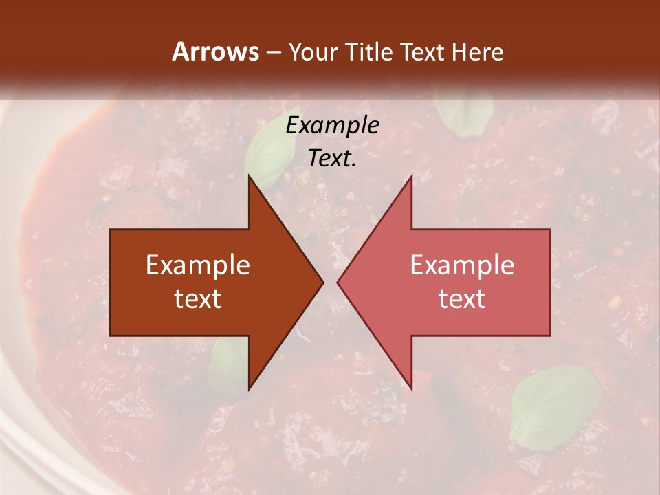 Meatball Meal Beef PowerPoint Template