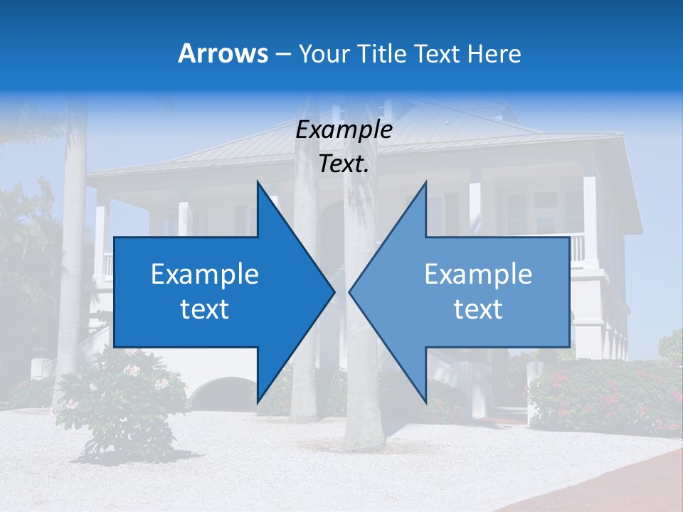 Tropical Estate Residential PowerPoint Template