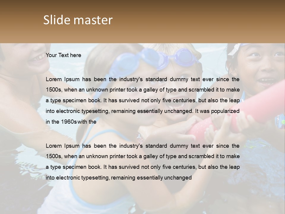 Sister Laughing Years PowerPoint Template