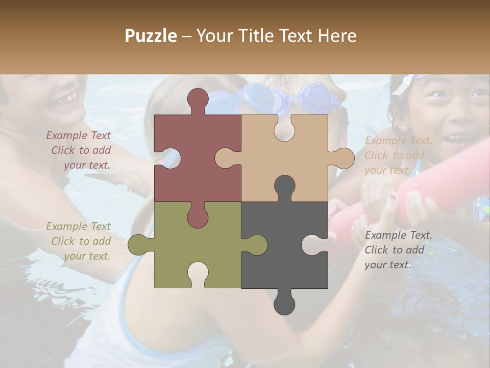 Sister Laughing Years PowerPoint Template