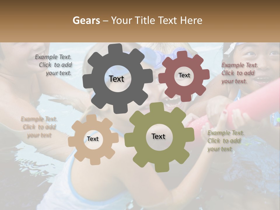 Sister Laughing Years PowerPoint Template