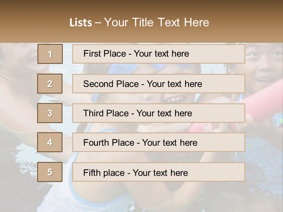 Sister Laughing Years PowerPoint Template