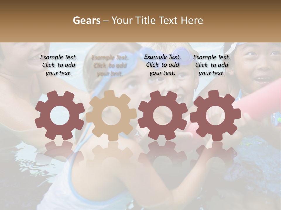 Sister Laughing Years PowerPoint Template